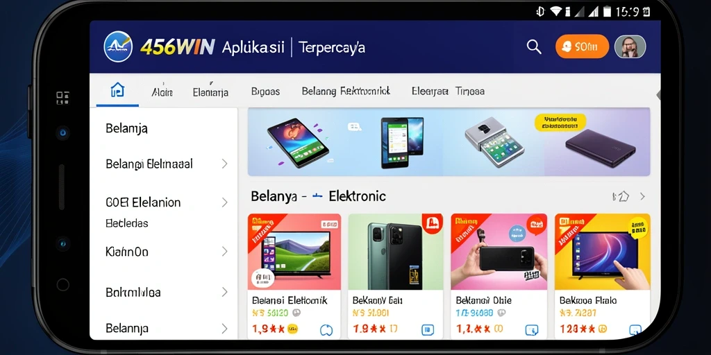 Antarmuka aplikasi 456WIN yang menarik dan mudah digunakan.