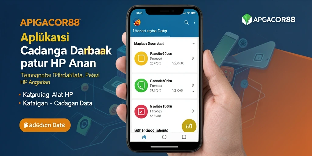 Antarmuka APIGACOR88 menampilkan kemudahan akses dan pengelolaan data.