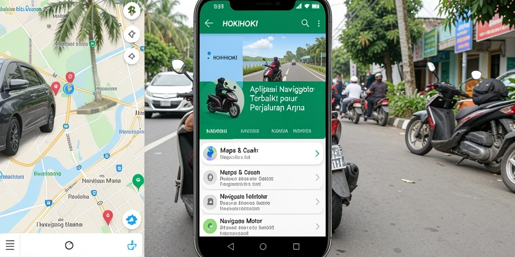 Tampilan antarmuka HOKIHOKI yang intuitif dan mudah dipahami.