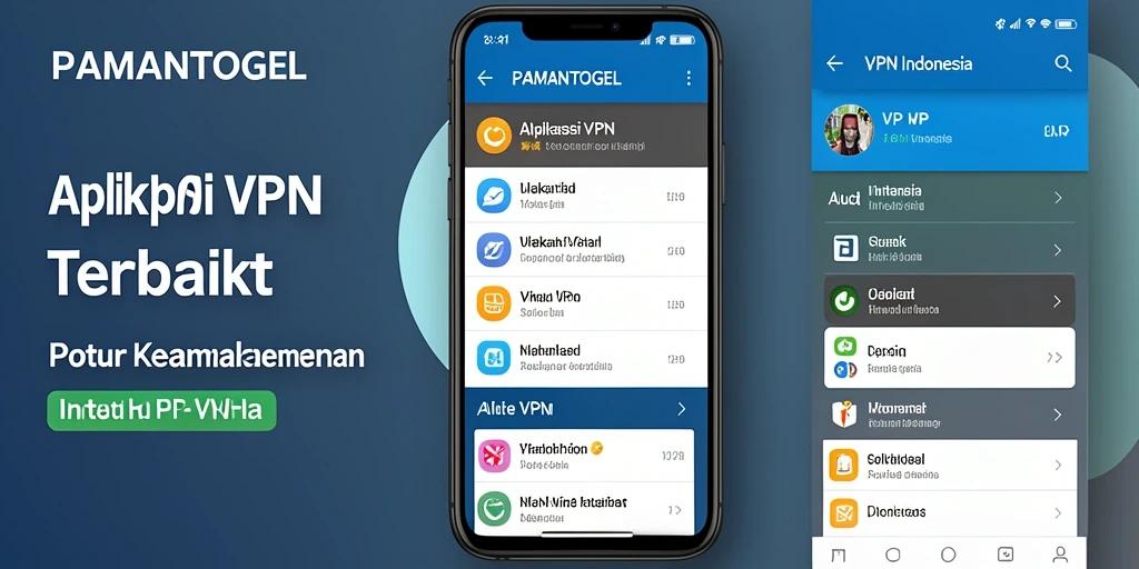 Antarmuka PAMANTOGEL yang intuitif dan mudah dinavigasi.