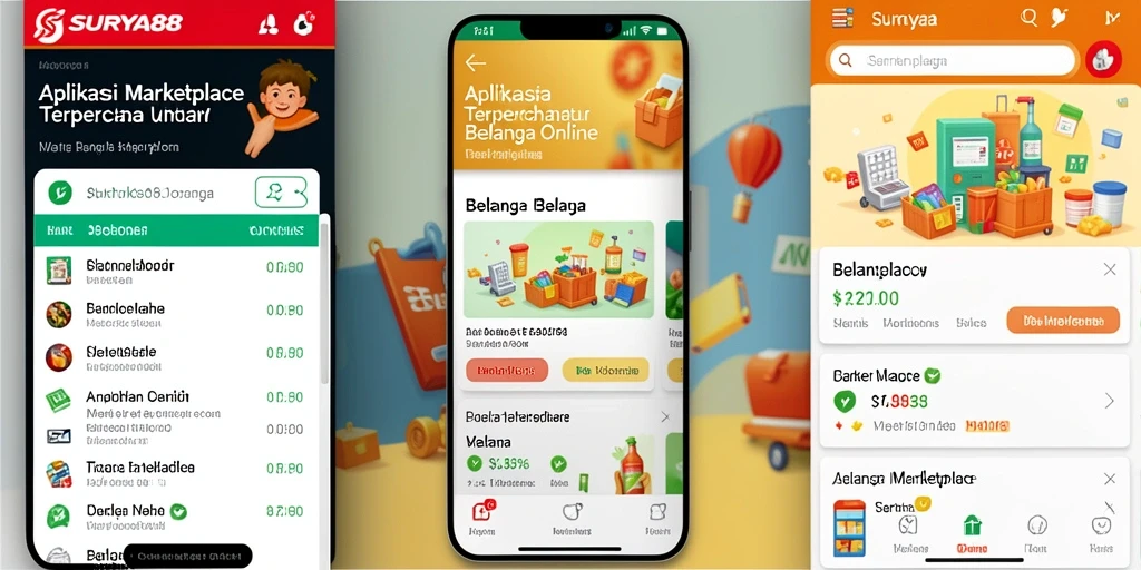 Tampilan antarmuka aplikasi SURYA88 yang menarik dan user-friendly.