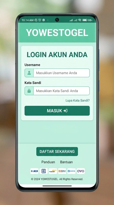 Masuk ke Akun yowestogel dengan Mudah